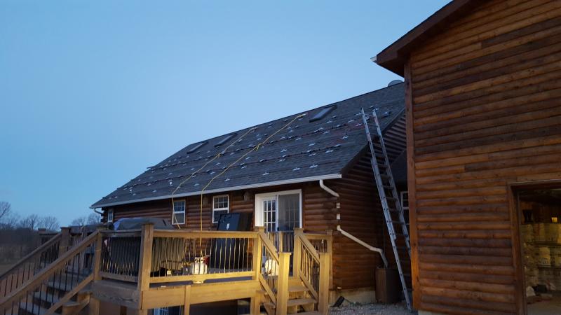 Solar Panel on the South Roof