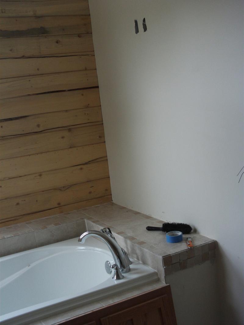 Tv above tub